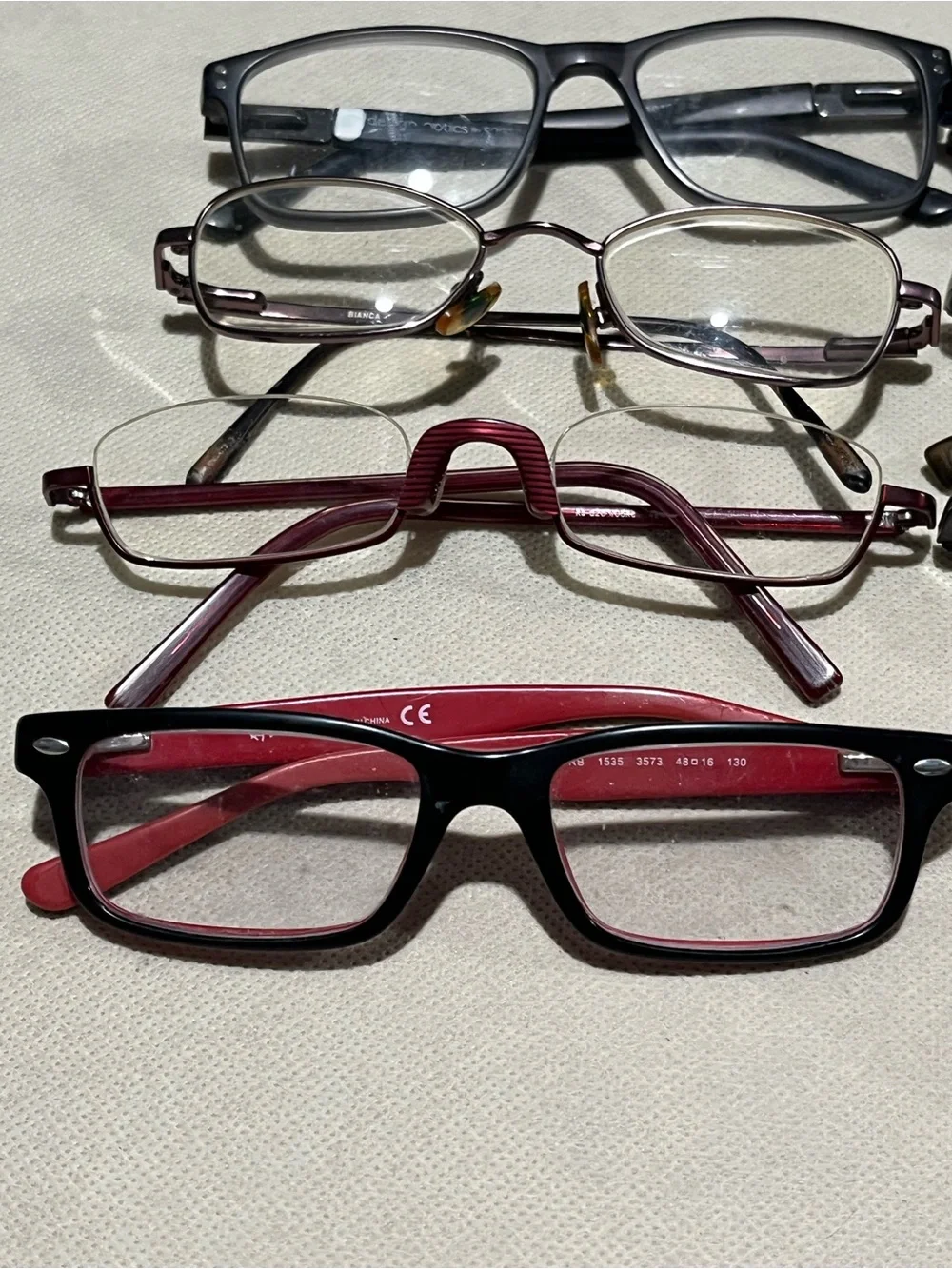 Lot of 8 glasses